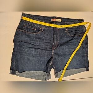 3 Pr Signature Women's Jean Shorts - Deep Blue, Light Blue & White